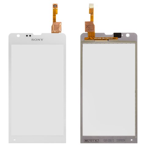 Сенсорний екран для Sony C5302 M35h Xperia SP, C5303 M35i Xperia SP, білий
