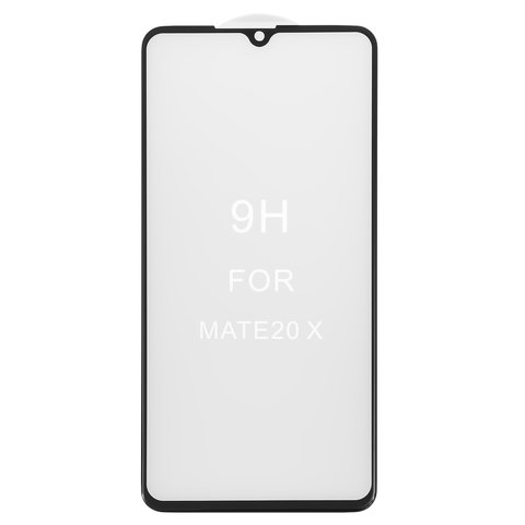 Защитное стекло All Spares для Huawei Mate 20X, 5D Full Glue, черный, cлой клея нанесен по всей поверхности, EVR L29
