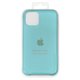 Чехол для iPhone 11 Pro, голубой, Original Soft Case, силикон, sea blue (21)