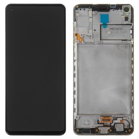 Дисплей для Samsung A217 Galaxy A21s, черный, с рамкой, Original PRC 
