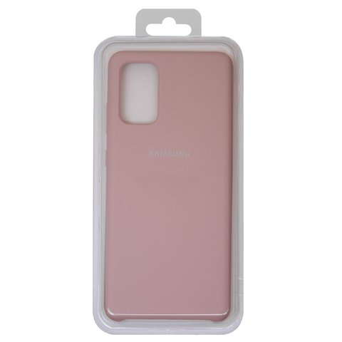 Чохол для Samsung G985 Galaxy S20 Plus, рожевий, Original Soft Case, силікон, pink sand 19 