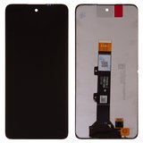 Дисплей для Motorola Moto E32, Moto E32s, чорний, без рамки, High Copy