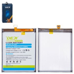 Акумулятор Deji QL1695 для Samsung A015 Galaxy A01, Li ion, 3,85 B, 3000 мАг