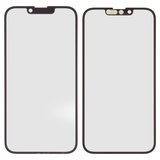 Скло корпуса для iPhone 14, з ОСА-плівкою, чорне