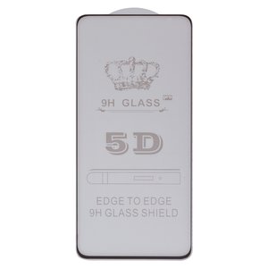 Защитное стекло для Xiaomi Redmi Note 11, Redmi Note 11S, совместимо с чехлом, Full Glue, без упаковки , черный