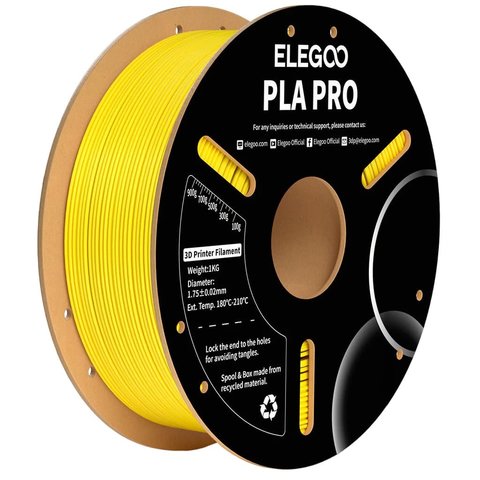 Філамент ELEGOO PLA PRO, жовтий yellow , 1 кг