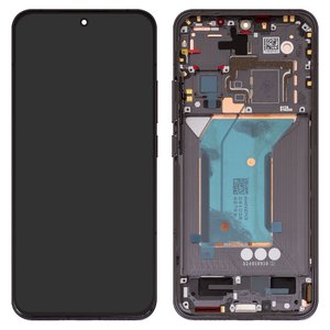 Дисплей для Xiaomi 14, черный, с рамкой, Original PRC , 23127PN0CC, 23127PN0CG