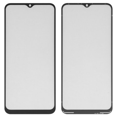 Стекло корпуса G+OCA PRO для Motorola Moto E13 XT2345, с OCA пленкой, черное