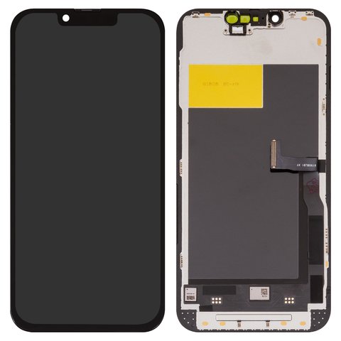 Дисплей для iPhone 13 Pro, черный, с рамкой, Copy, TFT , ZY, LTPS HD+