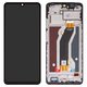 Дисплей для ZTE Blade V70 Max, Nubia V70 Max, чорний, з рамкою, High Copy, FPC-Y92212V02