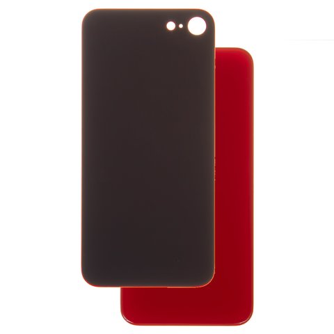 Housing Back Cover compatible with iPhone SE 2020, red, need to remove the camera glass, small hole 