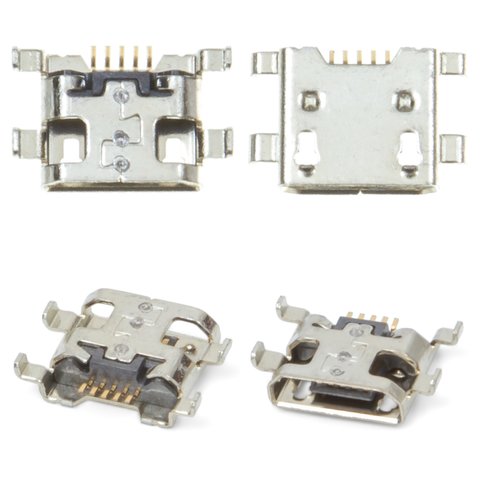 Conector de carga puede usarse con HTC G23, G24, G25, S720e One X, Z320e One S, Z520e One S, Z560e One S, 5 pin, micro USB tipo B