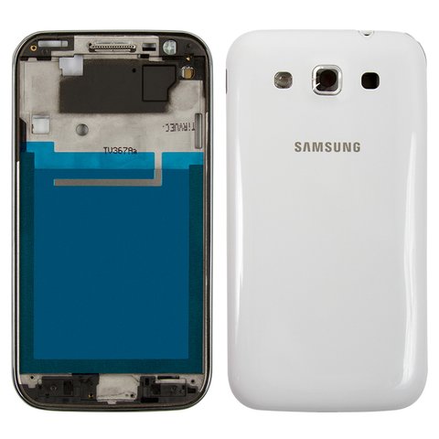 Housing compatible with Samsung I8552 Galaxy Win, white 