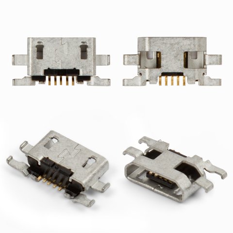 Conector de carga puede usarse con Sony C2304 S39h Xperia C, C2305 S39h Xperia C, 5 pin, micro USB tipo B