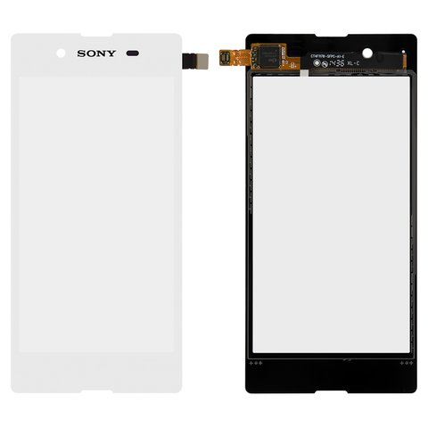 Touchscreen compatible with Sony D2202 Xperia E3, D2203 Xperia E3, D2206 Xperia E3, white 