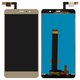 LCD compatible with Xiaomi Redmi Note 3, Redmi Note 3 Pro, (golden, without frame, High Copy, 147*73 mm)
