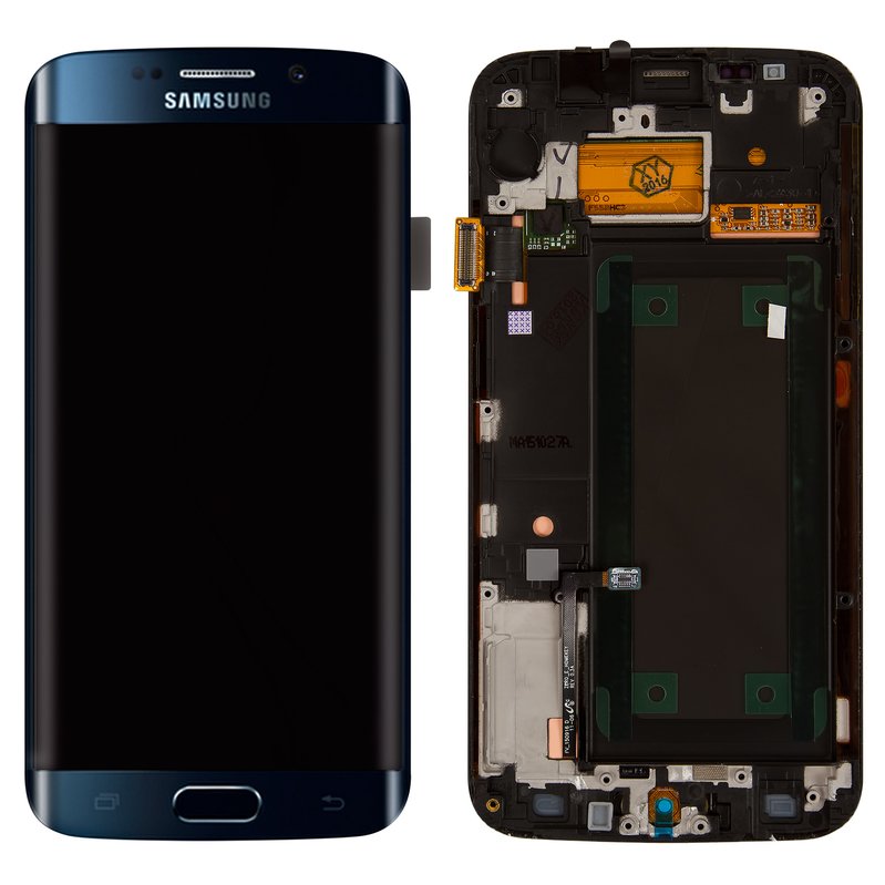 5x Samsung Galaxy S6 Edge G925F Marco de Pantalla LCD Vidrio De Cinta Adhesiva Pegatina UK 
