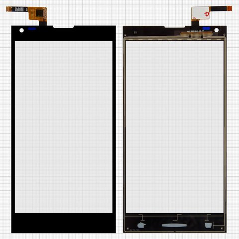 Сенсорный экран для Doogee DG550, черный, #FPC55312A0 V2