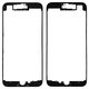LCD Binding Frame compatible with Apple iPhone 7 Plus, (black)