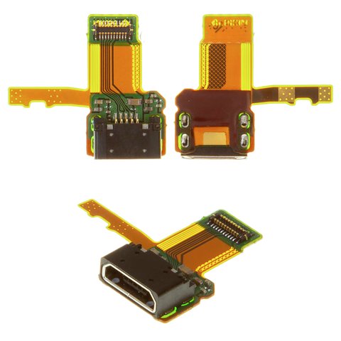 Cable flex puede usarse con Sony F5121 Xperia X, F5122 Xperia X Dual, del conector de carga