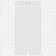 Vidrio de protección templado All Spares puede usarse con Apple iPhone 7 Plus, iPhone 8 Plus, 0,26 mm 9H, compatible con estuche, mate