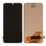 LCD compatible with Samsung A405 Galaxy A40, (black, without frame, Copy, (TFT))