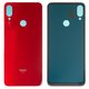 Housing Back Cover compatible with Xiaomi Redmi Note 7, (red, M1901F7G, M1901F7H, M1901F7I)