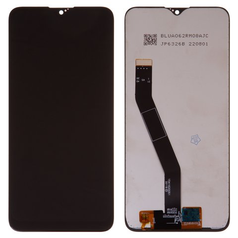 LCD compatible with Xiaomi Redmi 8, Redmi 8A, black, Logo Redmi, without frame, Copy, In Cell, M1908C3IC, MZB8255IN, M1908C3IG, M1908C3IH, MZB8458IN, M1908C3KG, M1908C3KH 