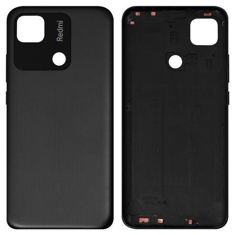 Housing Back Cover compatible with Xiaomi Redmi 10A, black 