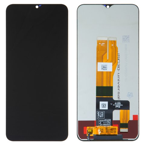 LCD compatible with Realme C30, C31, C33, black, without frame, High Copy 