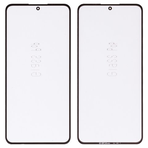 Vidrio de carcasa G+OCA PRO puede usarse con Xiaomi 12T, 12T Pro, con película OCA, negro