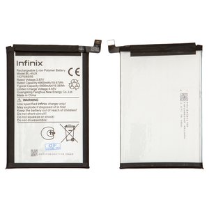 Battery BL 49JX compatible with Infinix Hot 30, Hot 50 Pro X6881 , Note 10 Pro, Note 11 Pro, Note 11 Pro X697 , Li Polymer, 3.87 V, 5000 mAh, Original PRC  