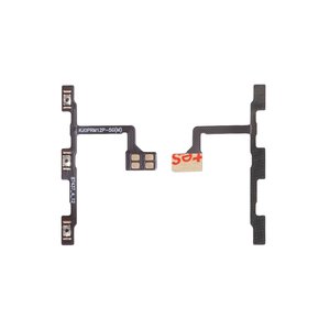Flat Cable compatible with Realme 12 Pro, start button, sound button 