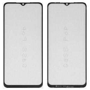 Housing Glass G+OCA PRO compatible with Tecno Pop 7 BF6 , Pop 7 Pro, Spark 10, Spark 10C, Spark Go 2023  BF7 ; Infinix Smart 7 X6515 , Smart 7 HD X6516 , with OCA film, black 