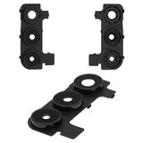 Camera Lens compatible with Samsung A155 Galaxy A15, A156 Galaxy A15 5G, (black, with frames)
