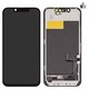 LCD compatible with iPhone 13 mini, (black, without IC, with frame, AAA, (TFT), ZY, LTPS FHD)