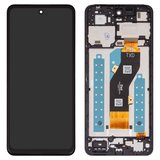 Pantalla LCD puede usarse con ZTE Blade V60 Design, Nubia V60 Design, negro, con marco, High Copy, (Z2350)