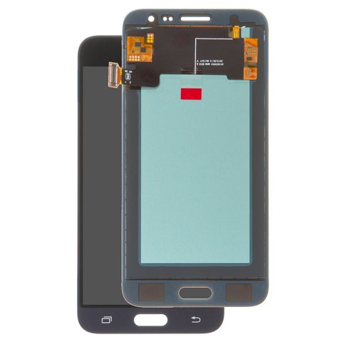 LCD compatible with Samsung J320 Galaxy J3 2016 , black, with light adjustable, Best copy, without frame, Copy, TFT  