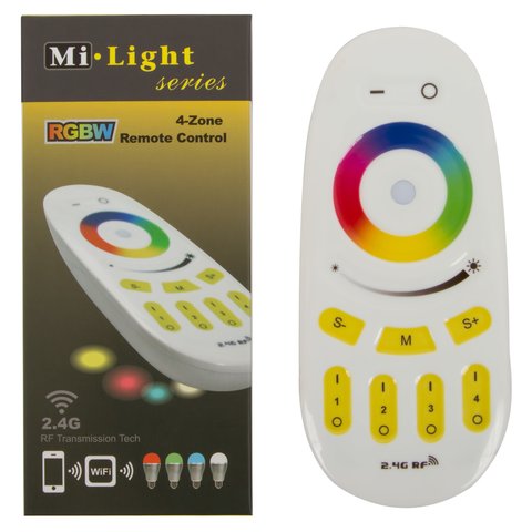 LED Remote Control MiLight RGBW 2.4 GHz, 4 zone 