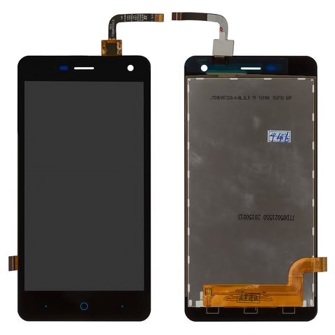 LCD compatible with ZTE Blade L3, black, without frame 