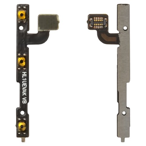 Flat Cable compatible with Huawei P9, side buttons 