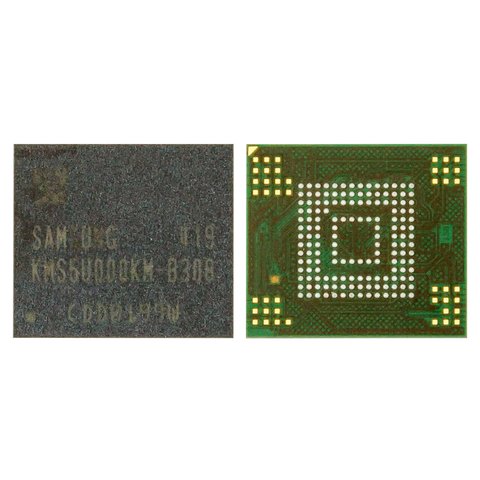 Memory IC KMS5U000KM B308 compatible with HTC T328w Desire V; Samsung S5282