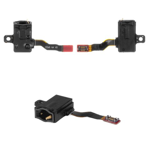 Handsfree Connector compatible with Samsung G960F Galaxy S9, G965F Galaxy S9 Plus, with flat cable 