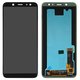 LCD compatible with Samsung A600 Dual Galaxy A6 (2018), (black, without frame, Original (PRC), original glass)
