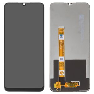 LCD compatible with Realme 5, 5i, 5s, 6i, black, without frame, Original PRC , RMX2030, RMX2032, RMX1925, RMX2040, FPC HTF065H019 A0 