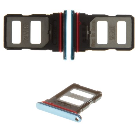 SIM Card Holder compatible with Xiaomi Poco F3, dark blue