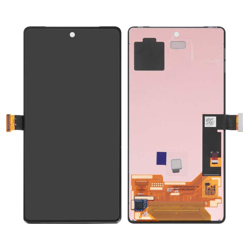 LCD compatible with Google Pixel 7, (black, without frame, Original ...