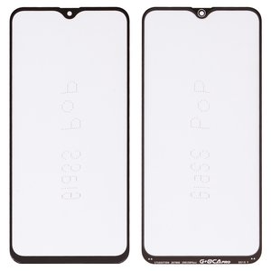 Housing Glass G+OCA PRO compatible with Samsung M205 Galaxy M20, with OCA film, black 