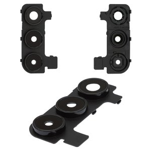 Camera Lens compatible with Samsung A155 Galaxy A15, A156 Galaxy A15 5G, black, with frames 