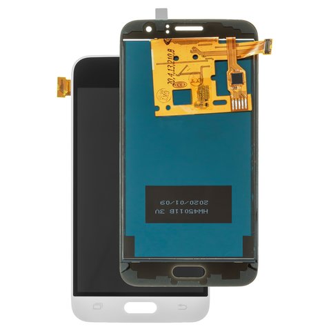 Pantalla LCD puede usarse con Samsung J120 Galaxy J1 2016 , blanco, con ajuste de brillo, sin marco, Copy, TFT 